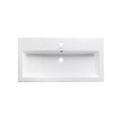 Swiss Madison Pierre 32 Single, Freestanding, Open Shelf, Metal Frame Bathroom Vanity - SM-BV72 - The Home Selection