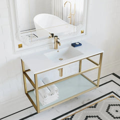 Swiss Madison Pierre 36" Wall-Mounted Bathroom Vanity - SM-BV553 - The Home Selection
