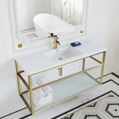 Swiss Madison Pierre 48" Wall-Mounted Bathroom Vanity - SM-BV554 - The Home Selection