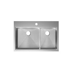 Swiss Madison Ravi Dual Basin 33 x 22 Topmount Kitchen Workstation Sink - SM-KT778 - The Home Selection