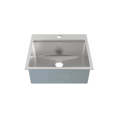 Swiss Madison Ravi Single Basin 25 x 22 Topmount Kitchen Workstation Sink - SM-KT769 - The Home Selection