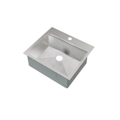 Swiss Madison Ravi Single Basin 25 x 22 Topmount Kitchen Workstation Sink - SM-KT769 - The Home Selection