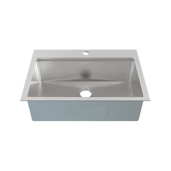 Swiss Madison Ravi Single Basin 33 x 22 Topmount Kitchen Workstation Sink - SM-KT777 - The Home Selection