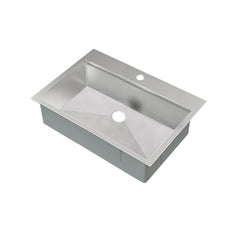 Swiss Madison Ravi Single Basin 33 x 22 Topmount Kitchen Workstation Sink - SM-KT777 - The Home Selection