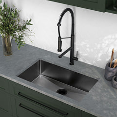 Swiss Madison Rivage 30" x 18" Single Basin, Undermount Kitchen Sink - SM-KU700 - The Home Selection