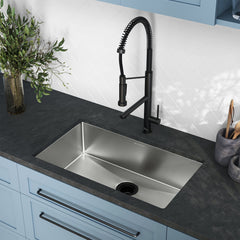 Swiss Madison Rivage 30" x 18" Single Basin, Undermount Kitchen Sink - SM-KU700 - The Home Selection