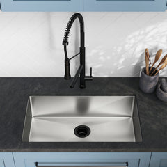 Swiss Madison Rivage 30" x 18" Single Basin, Undermount Kitchen Sink - SM-KU700 - The Home Selection