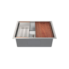 Swiss Madison Rivage 30 x 19 Single Basin Undermount Kitchen Workstation Sink - SM-KU748 - The Home Selection