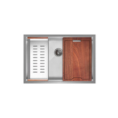 Swiss Madison Rivage 30 x 19 Single Basin Undermount Kitchen Workstation Sink - SM-KU748 - The Home Selection