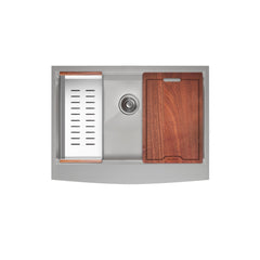 Swiss Madison Rivage 30 x 22 Single Basin Apron Kitchen Workstation Sink - SM-KS779 - The Home Selection