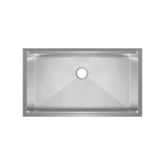 Swiss Madison Rivage 33 x 19 Single Basin Undermount Kitchen Workstation Sink - SM-KU750 - The Home Selection