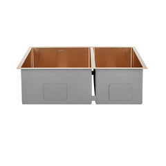 Swiss Madison Rivage 33" x 20" Dual Basin, Undermount Kitchen Sink - SM-KU725 - The Home Selection