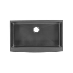 Swiss Madison Rivage 33" x 21" Stainless Steel, Single Basin, Farmhouse Kitchen Sink with Apron - SM-KS758 - The Home Selection