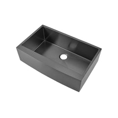 Swiss Madison Rivage 33" x 21" Stainless Steel, Single Basin, Farmhouse Kitchen Sink with Apron - SM-KS758 - The Home Selection