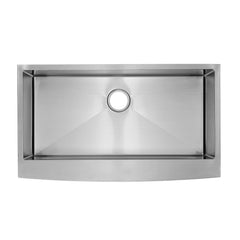 Swiss Madison Rivage 36" x 21" Stainless Steel, Single Basin, Farmhouse Kitchen Sink with Apron - SM-KS761 - The Home Selection
