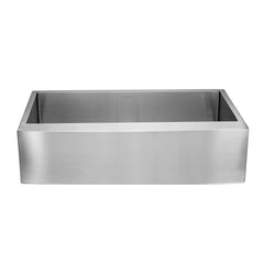 Swiss Madison Rivage 36" x 21" Stainless Steel, Single Basin, Farmhouse Kitchen Sink with Apron - SM-KS761 - The Home Selection