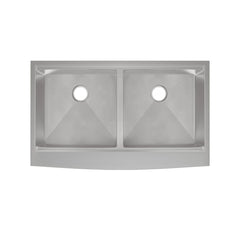 Swiss Madison Rivage 36 x 22 Dual Basin Apron Kitchen Workstation Sink - SM-KS787 - The Home Selection
