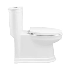 Swiss Madison Santorini One-Piece Elongated Toilet Dual-Flush 1.1/1.6 gpf - SM-1T190 - The Home Selection