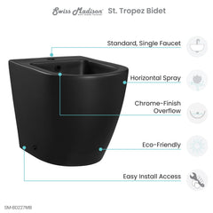 Swiss Madison St. Tropez Bidet - SM-BD227 - The Home Selection