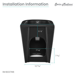 Swiss Madison St. Tropez Bidet - SM-BD227 - The Home Selection