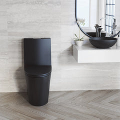Swiss Madison St. Tropez One-Piece Elongated Toilet, 10" Rough-In 1.1/1.6 gpf - SM-1T274 - The Home Selection