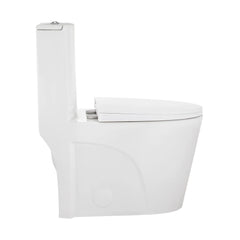 Swiss Madison St. Tropez One-Piece Elongated Toilet, 10" Rough-In 1.1/1.6 gpf - SM-1T274 - The Home Selection