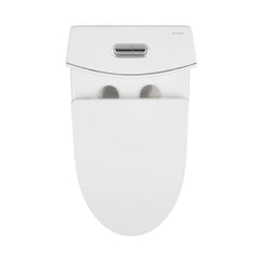 Swiss Madison St. Tropez One-Piece Elongated Toilet, 10" Rough-In 1.1/1.6 gpf - SM-1T274 - The Home Selection