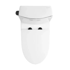 Swiss Madison St. Tropez One Piece Elongated Toilet Side Flush 1.28 gpf, Black Hardware - SM-1T253HB - The Home Selection