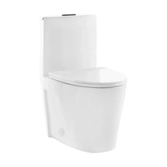 Swiss Madison St. Tropez One-Piece Elongated Toilet Vortex™ Dual-Flush 1.1/1.6 gpf - SM-1T254 - The Home Selection