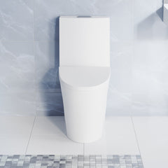 Swiss Madison St. Tropez One-Piece Elongated Toilet Vortex™ Dual-Flush 1.1/1.6 gpf - SM-1T254 - The Home Selection