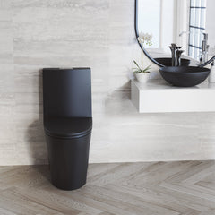 Swiss Madison St. Tropez One-Piece Elongated Toilet Vortex™ Dual-Flush 1.1/1.6 gpf - SM-1T254 - The Home Selection