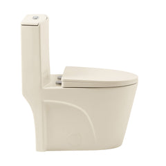 Swiss Madison St. Tropez One-Piece Elongated Toilet Vortex™ Dual-Flush 1.1/1.6 gpf - SM-1T254 - The Home Selection