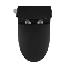 Swiss Madison St. Tropez One-Piece Elongated Toilet Vortex™ Side Flush 1.28 gpf in Matte Black - SM-1T253MB - The Home Selection