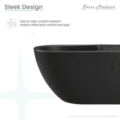 Swiss Madison St. Tropez Wall Hung Bidet - SM-BD226 - The Home Selection