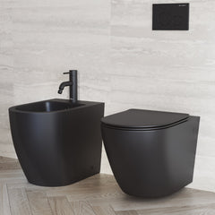 Swiss Madison St. Tropez Wall-Hung Elongated Toilet Bowl - SM-WT449 - The Home Selection