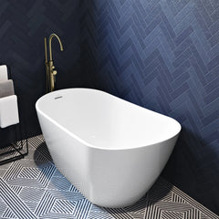 Swiss Madison Sublime 60" Single Slipper Freestanding Bathtub - SM-FB563 - The Home Selection
