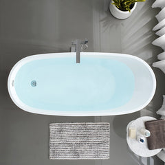 Swiss Madison Sublime 67" Single Slipper Freestanding Bathtub - SM-FB573 - The Home Selection