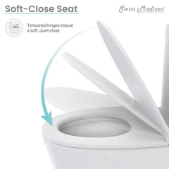 Swiss Madison Sublime II One-Piece Round Toilet Dual-Flush 1.1/1.6 gpf - SM-1T257 - The Home Selection