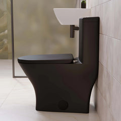 Swiss Madison Sublime II One-Piece Round Toilet Dual-Flush 1.1/1.6 gpf - SM-1T257 - The Home Selection