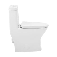 Swiss Madison Sublime II One-Piece Round Toilet Dual-Flush 1.1/1.6 gpf - SM-1T257 - The Home Selection
