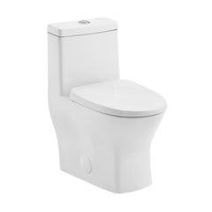 Swiss Madison Sublime II One-Piece Round Toilet Dual-Flush 1.1/1.6 gpf - SM-1T257 - The Home Selection