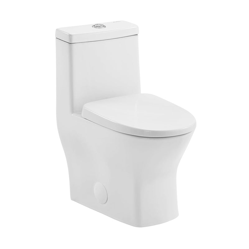 Swiss Madison Sublime II One-Piece Round Toilet Dual-Flush 1.1/1.6 gpf - SM-1T257 - The Home Selection