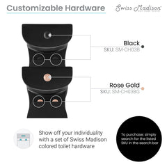 Swiss Madison Sublime One-Piece Elongated Toilet Dual-Flush 1.1/1.6 gpf - SM-1T205 - The Home Selection