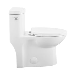 Swiss Madison Sublime One-Piece Elongated Toilet Side Flush 1.28 gpf - SM-1T206 - The Home Selection