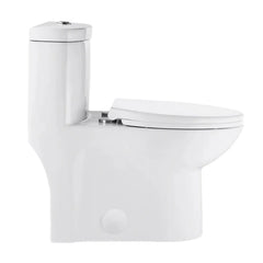 Swiss Madison Sublime One Piece Elongated Toilet with Touchless Retrofit Dual Flush 1.1/1.6 gpf ﻿- SM-1TK205 - The Home Selection