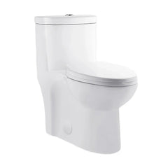 Swiss Madison Sublime One Piece Elongated Toilet with Touchless Retrofit Dual Flush 1.1/1.6 gpf ﻿- SM-1TK205 - The Home Selection