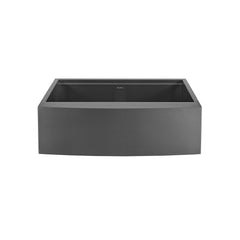 Swiss Madison Tourner 33" x 22" Stainless Steel, Single Basin, Farmhouse Kitchen Workstation Sink with Apron - SM-KS28 - The Home Selection