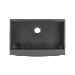 Swiss Madison Tourner 33" x 22" Stainless Steel, Single Basin, Farmhouse Kitchen Workstation Sink with Apron - SM-KS28 - The Home Selection