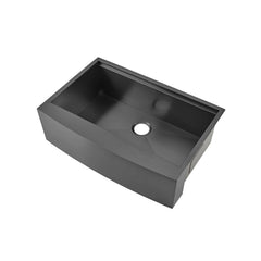 Swiss Madison Tourner 33" x 22" Stainless Steel, Single Basin, Farmhouse Kitchen Workstation Sink with Apron - SM-KS28 - The Home Selection