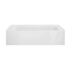 Swiss Madison Virage 60" x 30" Left or Right Hand Drain Alcove Bathtub with Apron - SM-AB58 - The Home Selection